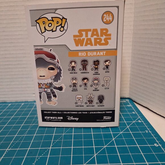 Funko POP Star Wars Rio Durant 244 Vinyl Figure - Picture 3 of 6